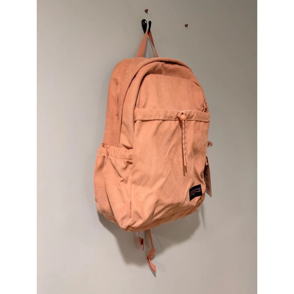 JanSport Lounge Pack FX Backpack Misty Rose Corduroy JS0A85VAZ43 32L New